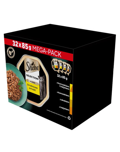 Select Slices in Gravy Mix drůbežích příchutí v omáčce drůbež, kuře a krůta 32x85g