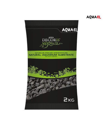 AQUAEL Čedičový štěrk 2-4 mm 2 kg