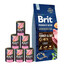 BRIT Premium By Nature Light 15 kg + Krůtí konzervy 6x400 g