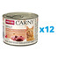 ANIMONDA Carny Adult krmivo pro kočky 12 x 200 g v plechovce