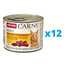 ANIMONDA Carny Adult krmivo pro kočky 12 x 200 g v plechovce