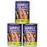 SIMPLY FROM NATURE Kachna s mrkví 3x 400 g konzervy pro psy