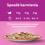 WHISKAS Adult 28x85g vlhké krmivo pro dospělé kočky v omáčce s jehněčím a krůtím masem