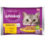 WHISKAS Senior 85g Poultry Feast mokré krmivo pro starší kočky v želé s: kuřecím masem, krůtou
