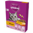 WHISKAS Adult 300 g Kompletní suché krmivo s lahodným kuřecím masem pro dospělé kočky