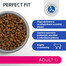 PERFECT FIT Adult 1+ Kompletní suché krmivo s vysokým obsahem hovězího masa pro dospělé kočky o hmotnosti 7 kg