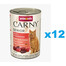 ANIMONDA Carny Senior Hovězí a krůtí srdce 12x400g