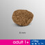 Perfect Fit Adult 1+ XS/S granule pro dospělé psy malých plemen s vysokým obsahem kuřecího masa 825 g