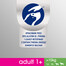 Perfect Fit Adult 1+ Rich in Chicken M/L 825 g granule pro dospělé psy středních a velkých plemen 825 g