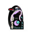 FLEXI automatické vodítko New Comfort S popruh 5 m, lila