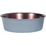 ZOLUX miska protiskluzová inox MĚDĚNÁ 600 ml, ocelově šedá/měděná