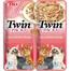 INABA Twin Tuňák s kuřecím masem ve vývaru pro kočky 2x40g