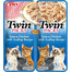 INABA Twin Tuňák s kuřecím masem a mušlemi ve vývaru pro kočky 2x40g