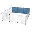 ZOLUX NEOLIFE Neopark ohrádka pro domácí morčata 105x105x35 modrá