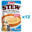 INABA CIAO Stew s kuřecím masem a mušlemi 12x40g