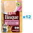 INABA CIAO Bisque Krémová polévka z tuňáka a lososa pro kočky 12x40g