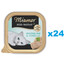 MIAMOR Milde Mahlzeit Poultry Pure&Trout 24x100g drůbež a pstruh
