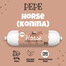 PAKA ZWIERZAKA PEPE Meat Snack Koňská klobása pro psy 200g