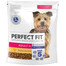 Perfect Fit Adult 1+ XS/S granule pro dospělé psy malých plemen s vysokým obsahem kuřecího masa 825 g