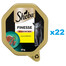 SHEBA Finesse 22×85g Kompletní krmivo pro dospělé kočky s kuřecím masem v pěně