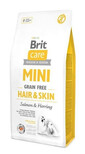 Brit Care Mini Grain-Free Hair & Skin 7 kg - hypoalergenní granule bez obilovin pro dospělé psy miniaturních plemen s dlouhou srstí