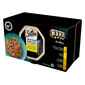 SHEBA Selection 8x85 g Kapsičky v omáčce s kuřecím a krůtím masem, kuřecím masem, drůbeží, krůtím masem