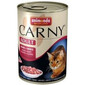 Animonda Carny Adult Rind + Herz 400 g - Vlhké krmivo pro dospělé kočky s hovězím masem a srdcem 400 g